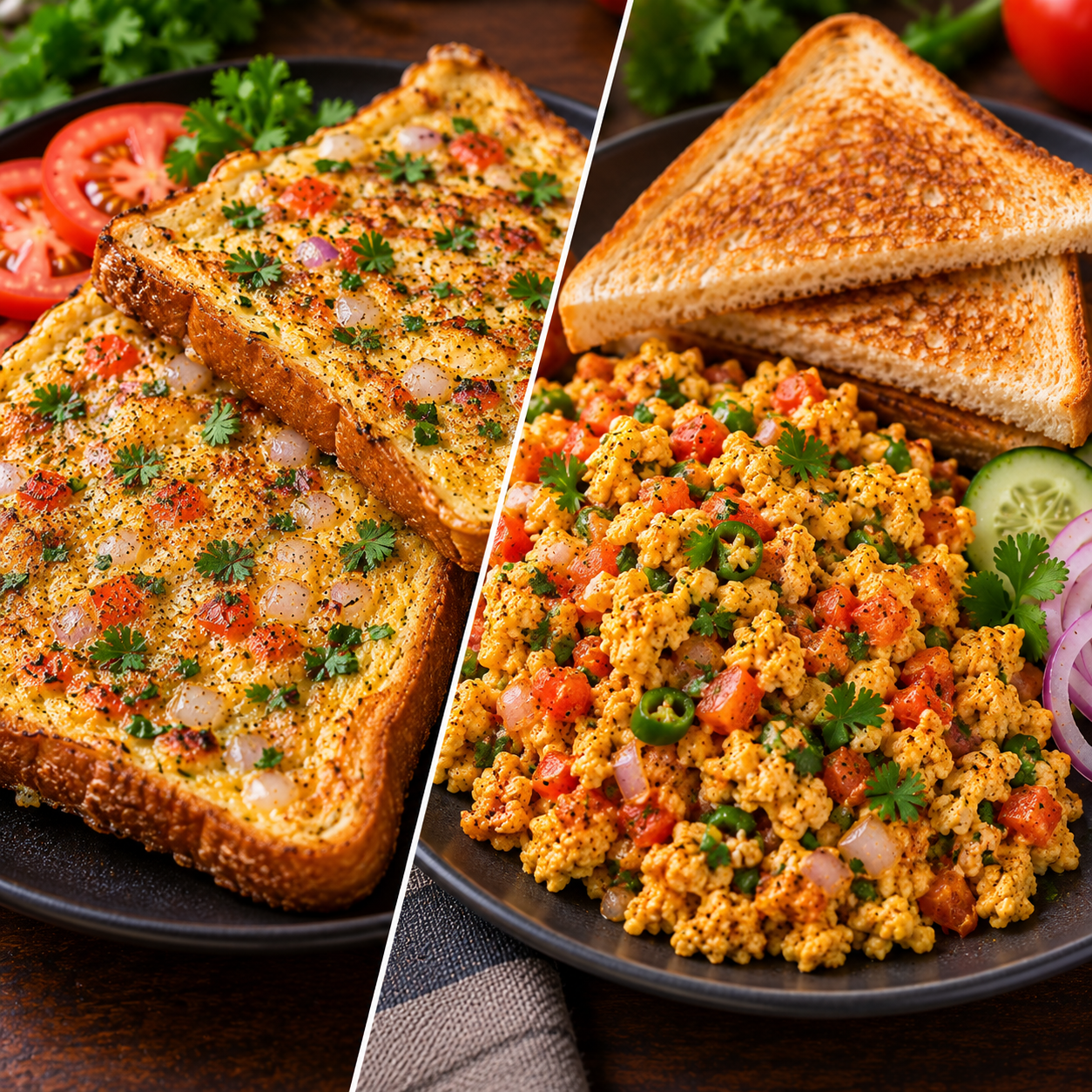 BRED OMELETTE /BHURJI