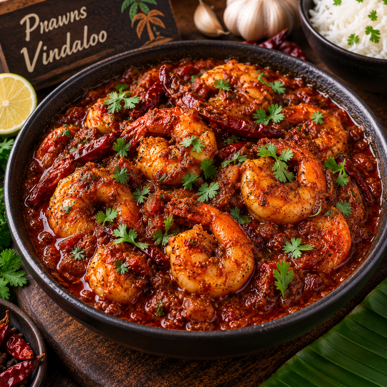 PRAWNS VINDALOO