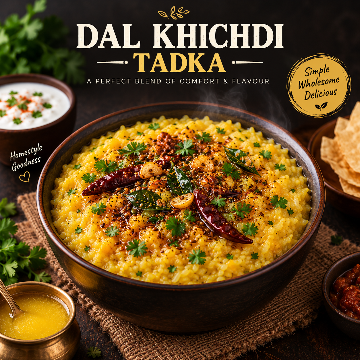 DAL KHICHDI TADKA