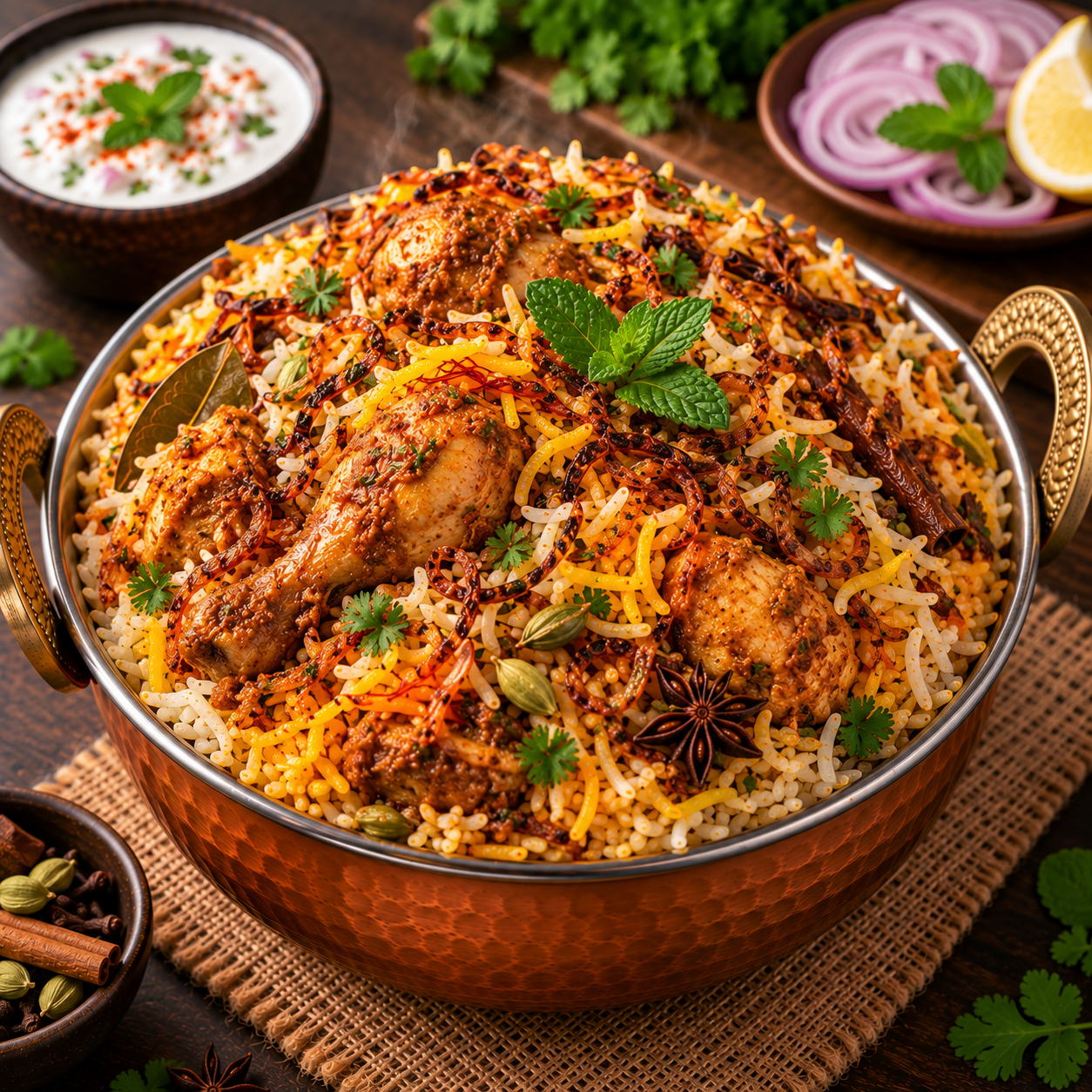 CHICKEN BIRIYANI