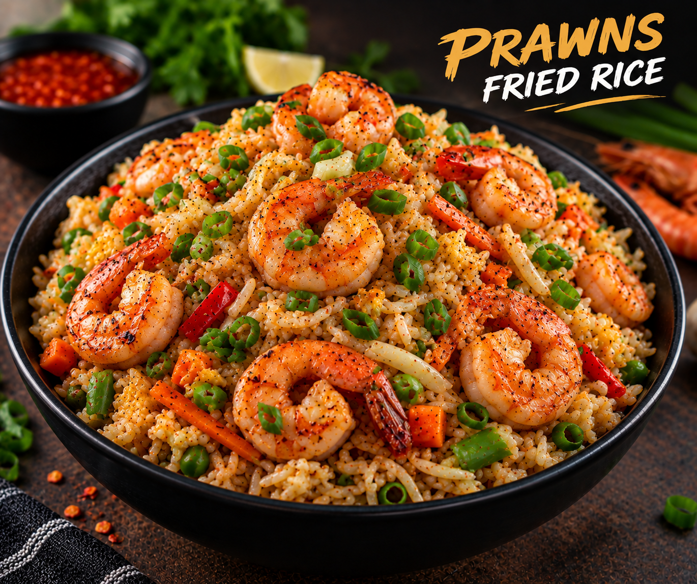 PRAWNS FRIED RICE