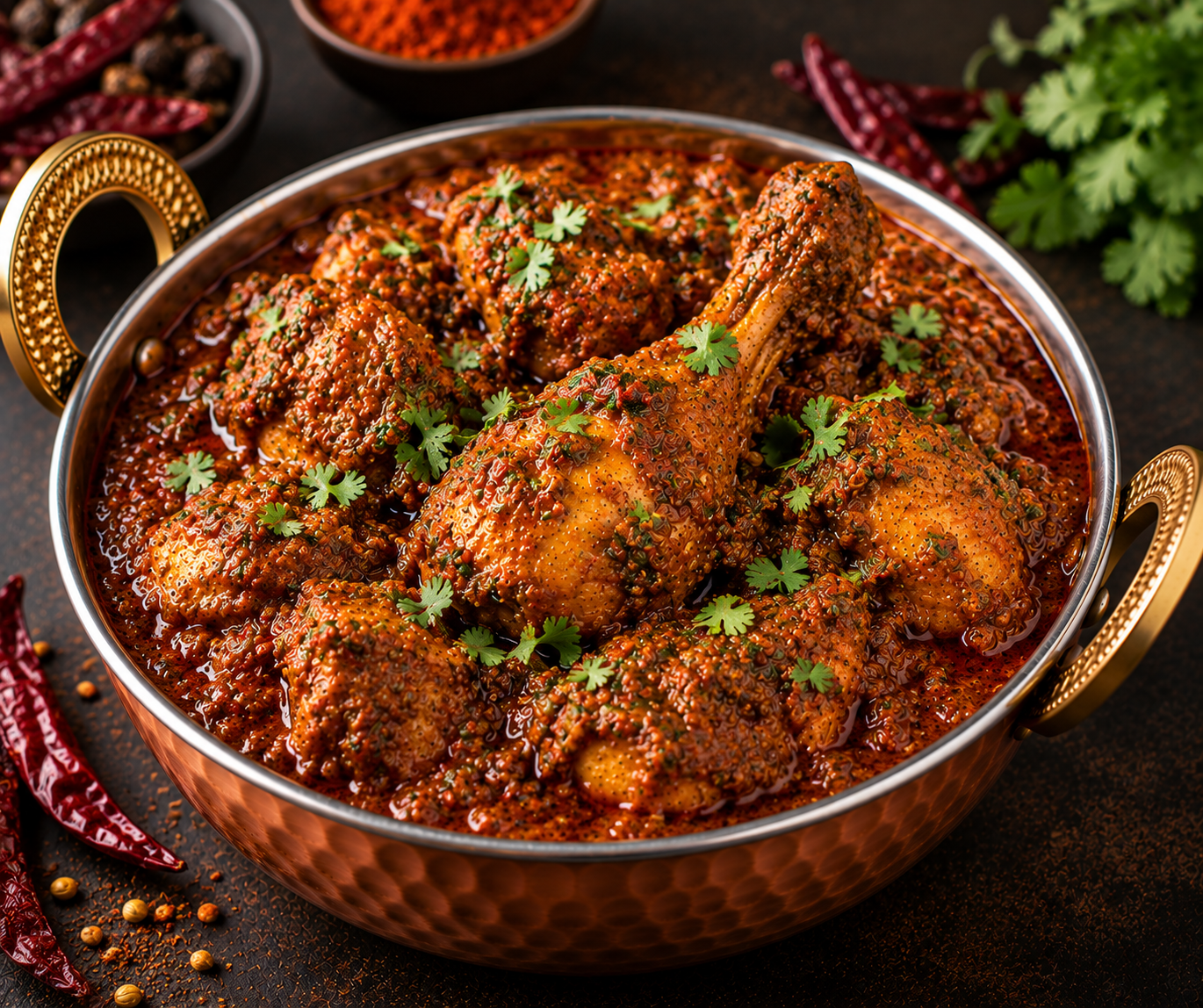 CHICKEN KOLHAPURI