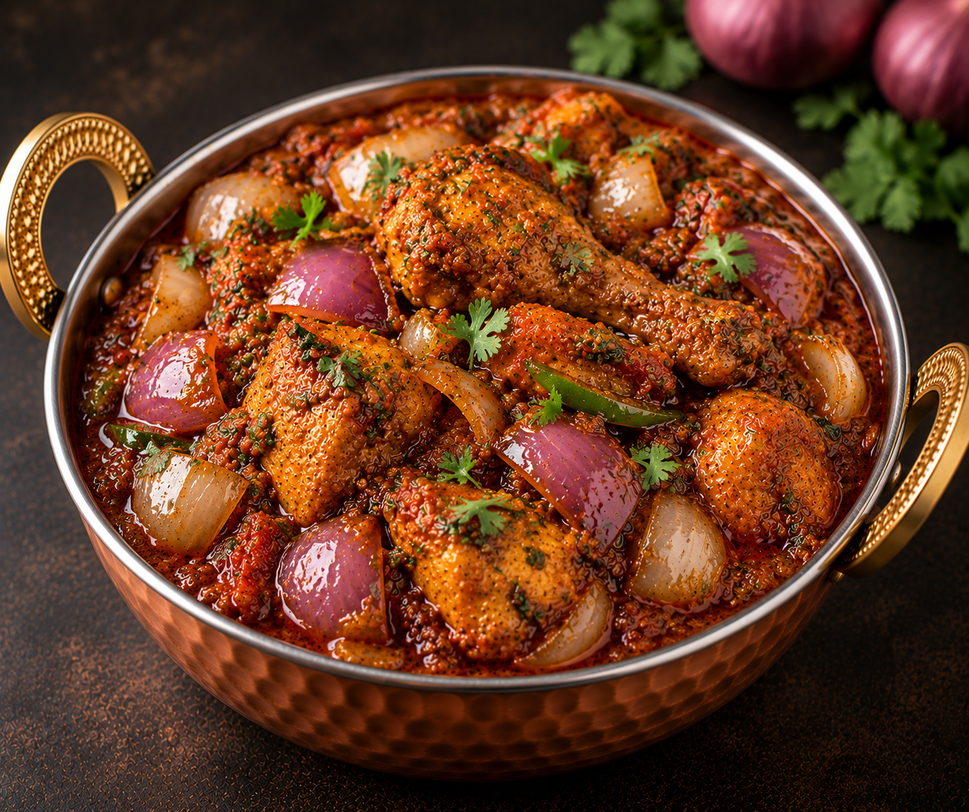 CHICKEN DO PYAZA
