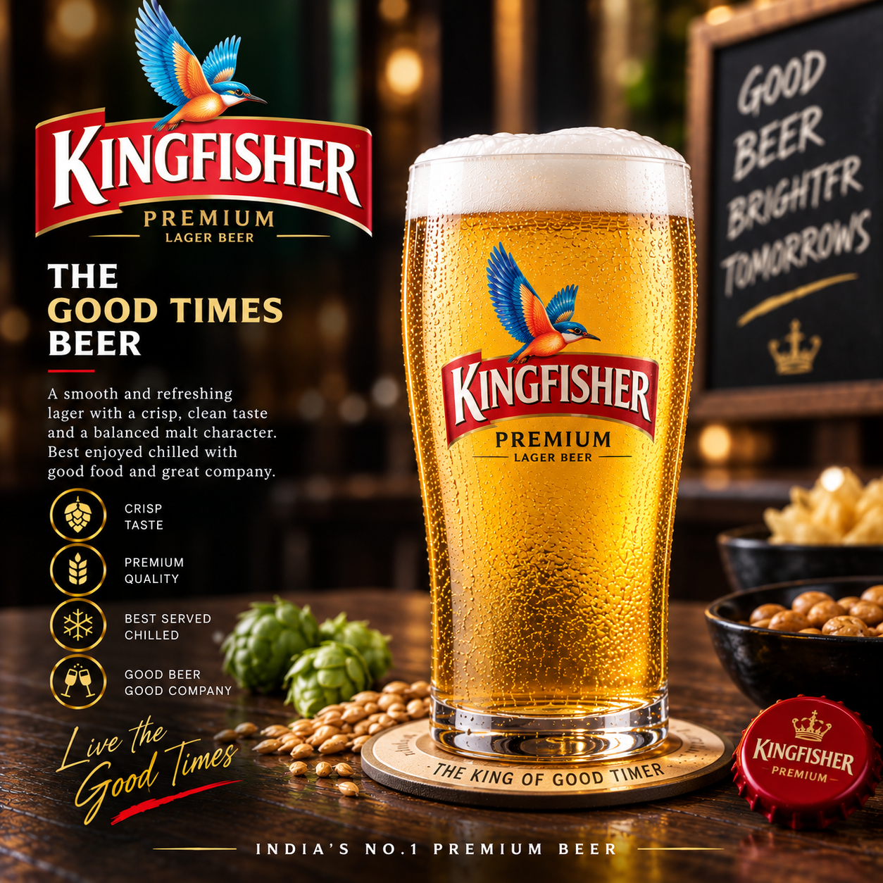 KINGFISHER (PINT)